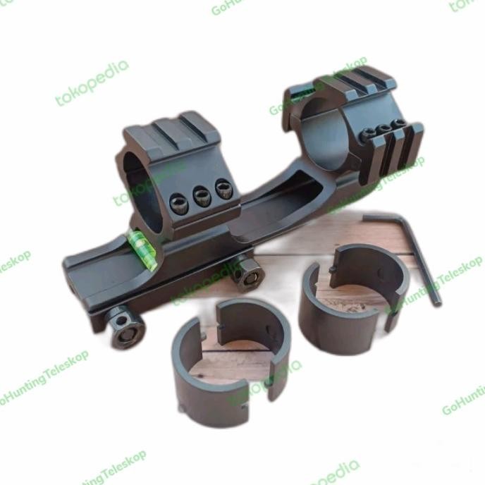 Mounting teleskop waterpass onepiece,mounting picatiny rail 22 tube 25