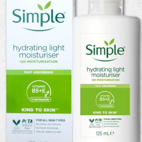 Simple Hydrating Light Moisturizer 125Ml Ed
