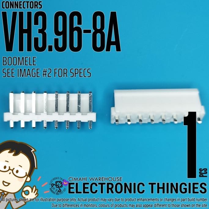Diskon (8) VH3.96-8A BOOMELE KONEKTOR VH3.96 HEADER 8P 8 PIN MALE 3.96 thingie43 Murah