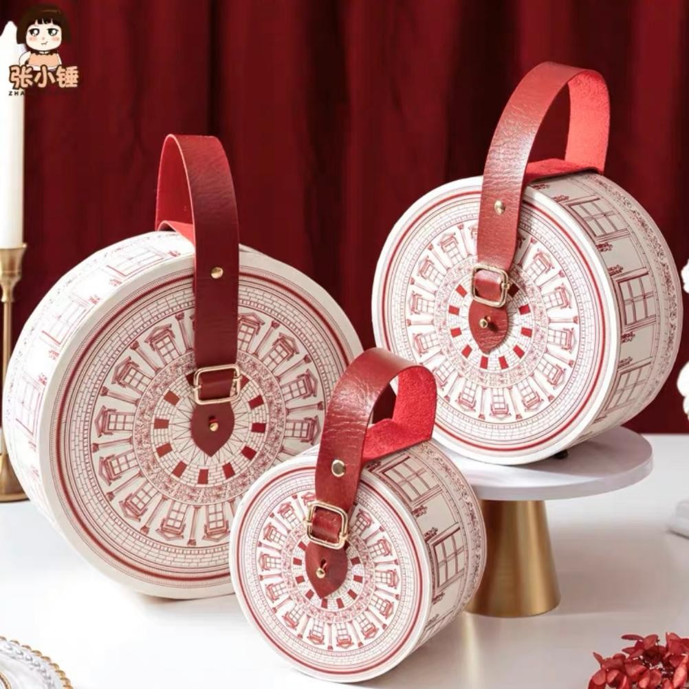 

BISA COD Kotak Kemasan Vintage Kado Hadiah Kulit Persegi Hardbox/Box Tebal Mewah ad-3