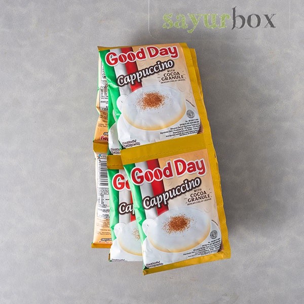 

Good Day Kopi Cappuccino 10 Sachet x 25 gram Sayurbox