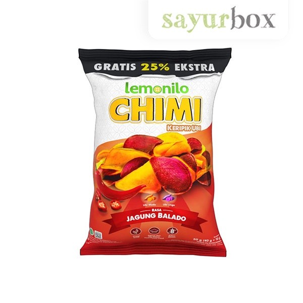 

Lemonilo Keripik Ubi Chimi Balado 40 - 50 gram Sayurbox