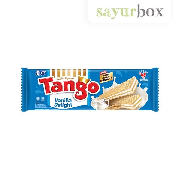 

Tango Wafer Vanilla Panjang 120 - 130 gram Sayurbox