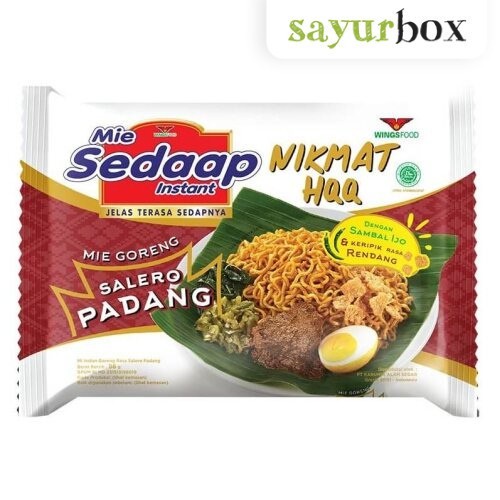 

Sedaap Mie Goreng Salero Padang 86 gram Sayurbox