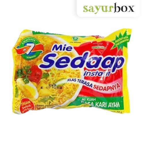 

Sedaap Mie Kari Ayam 72 gram Sayurbox