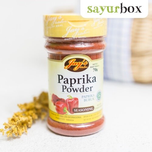

Jays Paprika Powder 70 gram Sayurbox