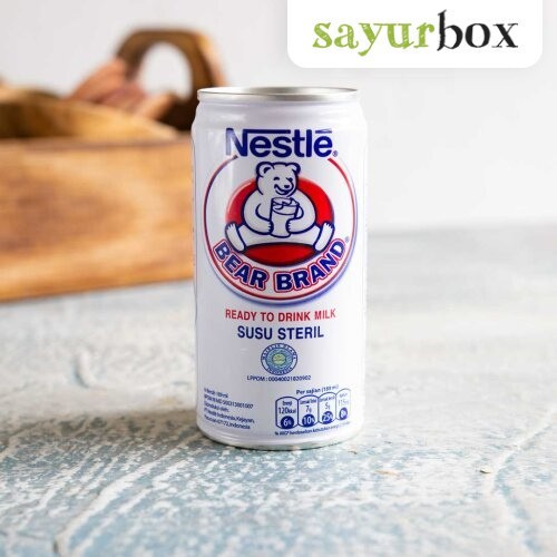 

Nestle Bear Brand Susu Steril 189 ml Sayurbox