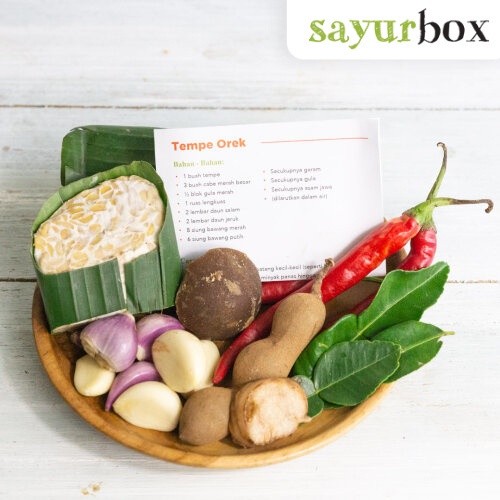

Paket Masak Tempe Orek 1 pack Sayurbox