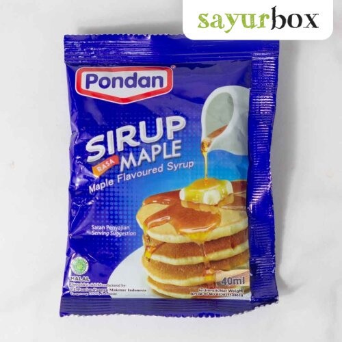 

Pondan Sirup Maple 40 ml Sayurbox