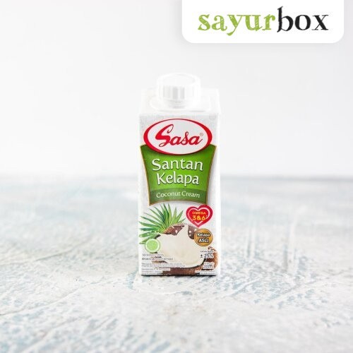 

Sasa Santan Kelapa Santan 200 ml Sayurbox