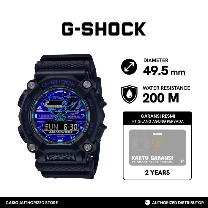 G-SHOCK Jam Tangan Pria Analog Digital GA-900VB-1ADR