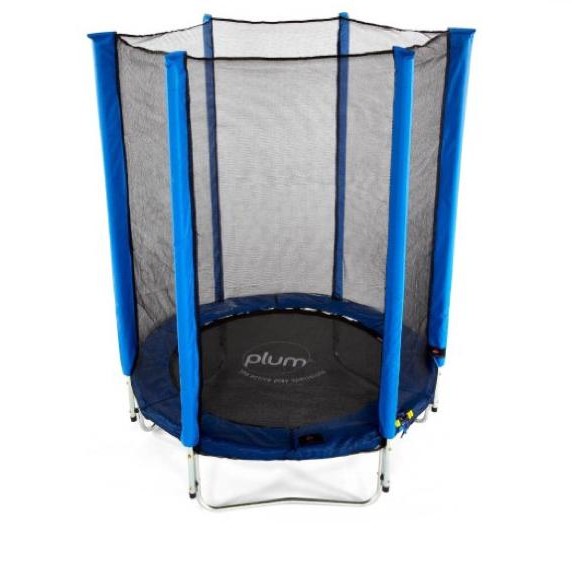 Trampoline (Plum Junior Trampoline And Enclosure 4.5Ft Dengan Jaring) Premium Quality
