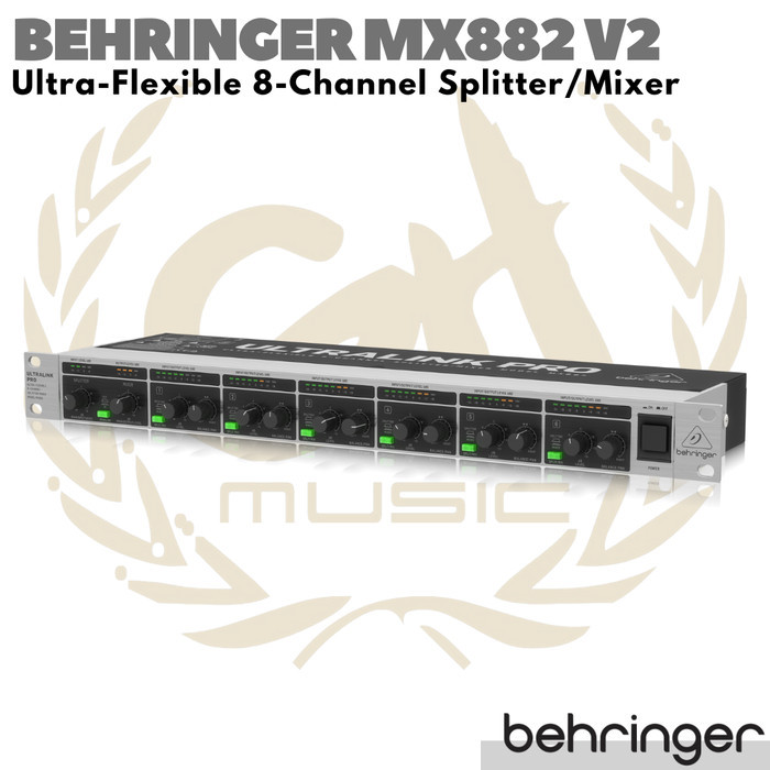 BEHRINGER ULTRALINK PRO MX882 V2 8 Channel Splitter / Mixer