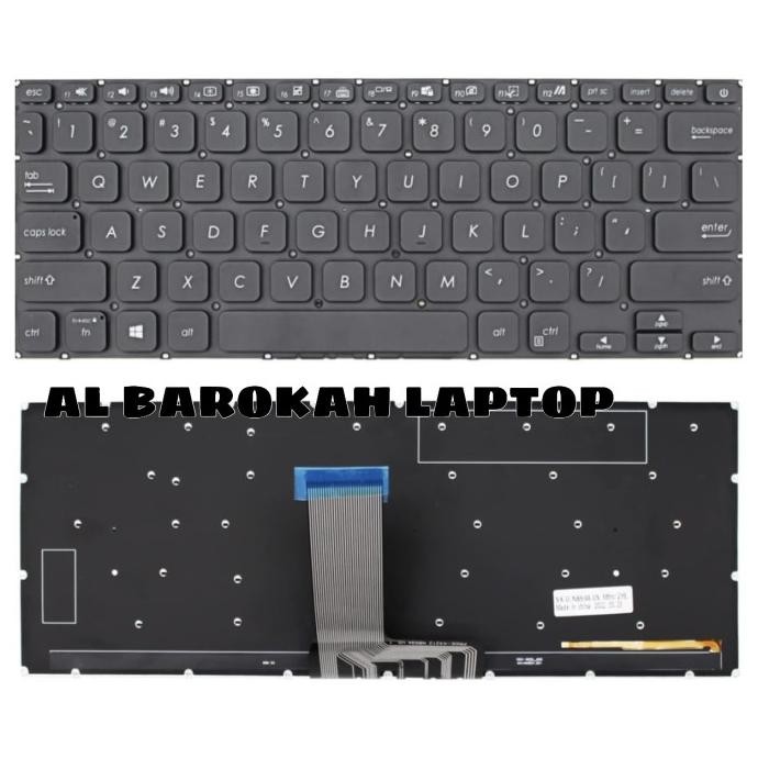 Ready Stock Keyboard Asus Vivobook 14 A1400 A1400E A1400Ea Backlight