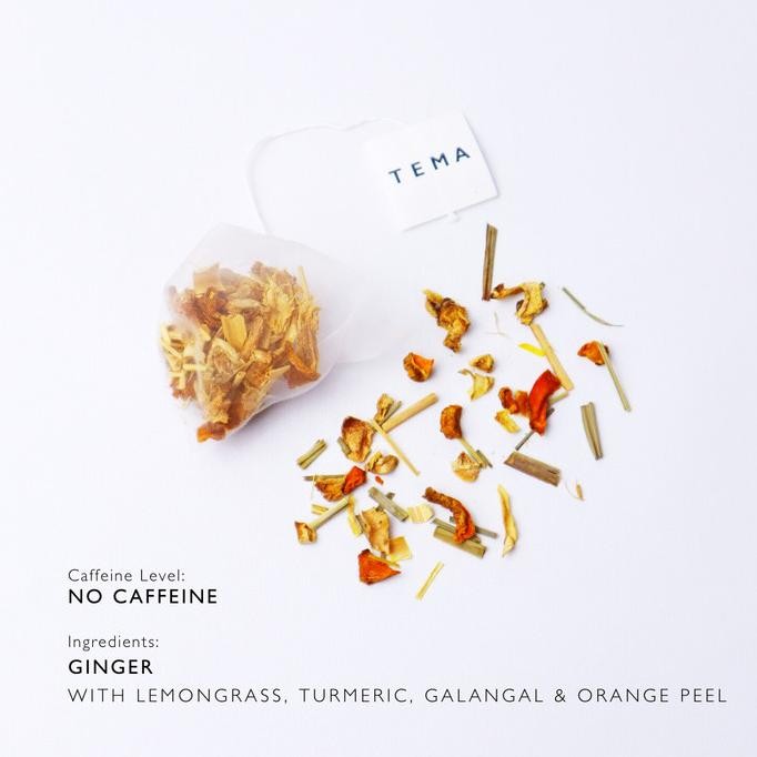 

BIG SALE TEMA TEA BAGS - WELLNESS TEA - IMMUNE / GINGER TURMERIC GALANGAL !!!!!