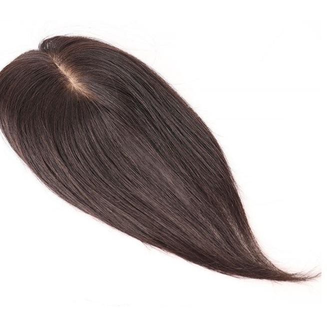 BIG SALE TOPPER HUMAN HAIR MONO BASE FOR WOMEN HUMAN HAIR CLIP IN TOUPEE 