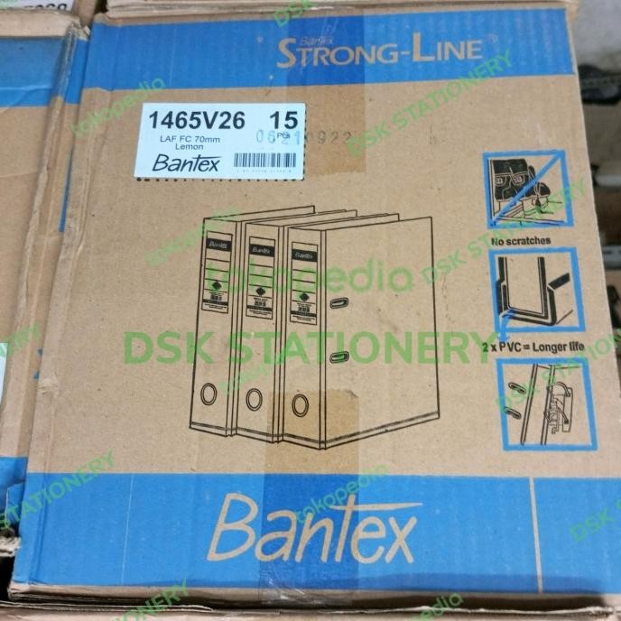 

Baru | Odner Bantex 1465 Perbox Isi 15 Pcs