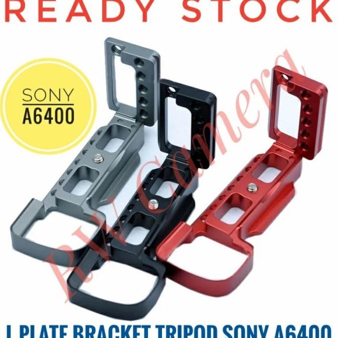 READY L Plate Sony A6400 Quick Release Plat Tripod Shape Alpha 6400 Rig