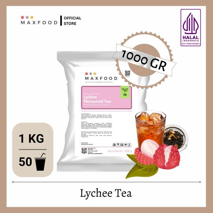 

TERBARU [1KG] BUBUK MINUMAN TEH RASA LECI / PREMIX LYCHEE TEA !!!!!