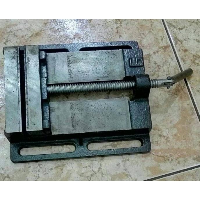Catok Bor Duduk 6" / Ragum Bor Duduk 6" / Milling Vice 6" Catok Meja