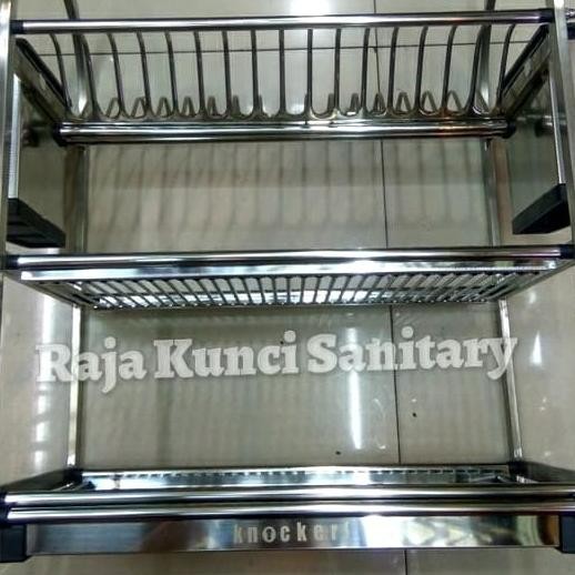 Rak Piring Knokers Wjd 650 Stainless Sus 304 /Rak Piring Stainless 304