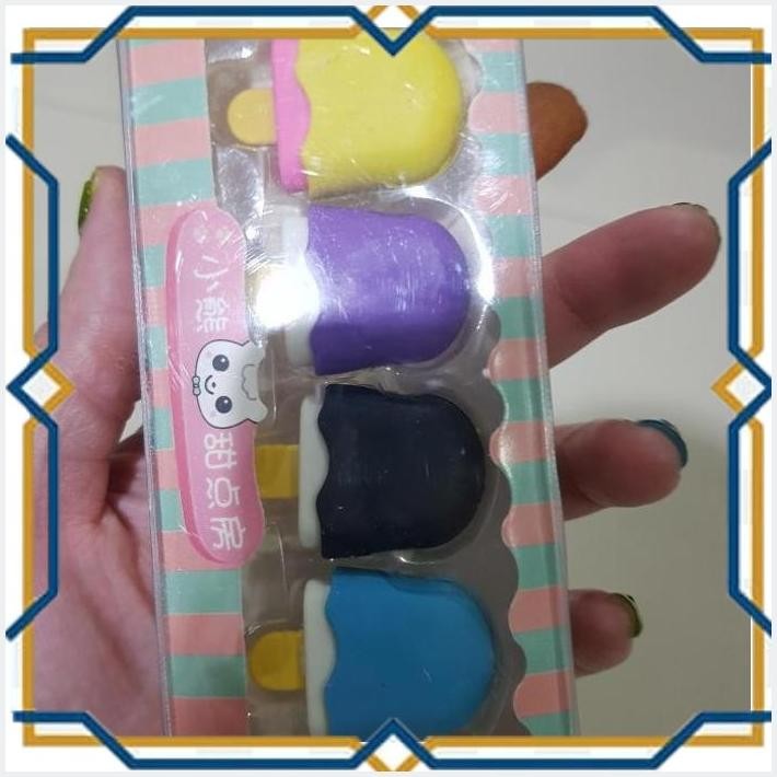 

[DOL] SET PENGHAPUS ICE CREAM YUMMY