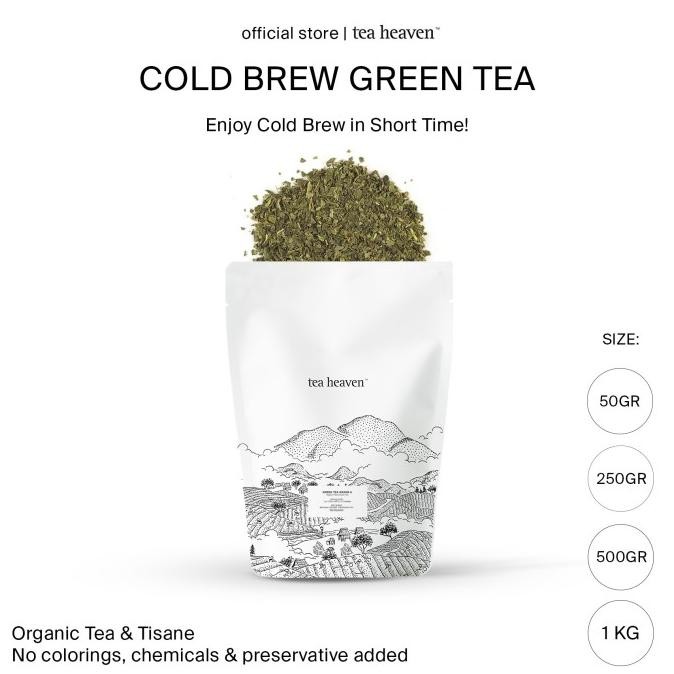 

READY STOCK COLD BREW GREEN TEA TEH HIJAU OCHA LOKAL 1KG !!!!!