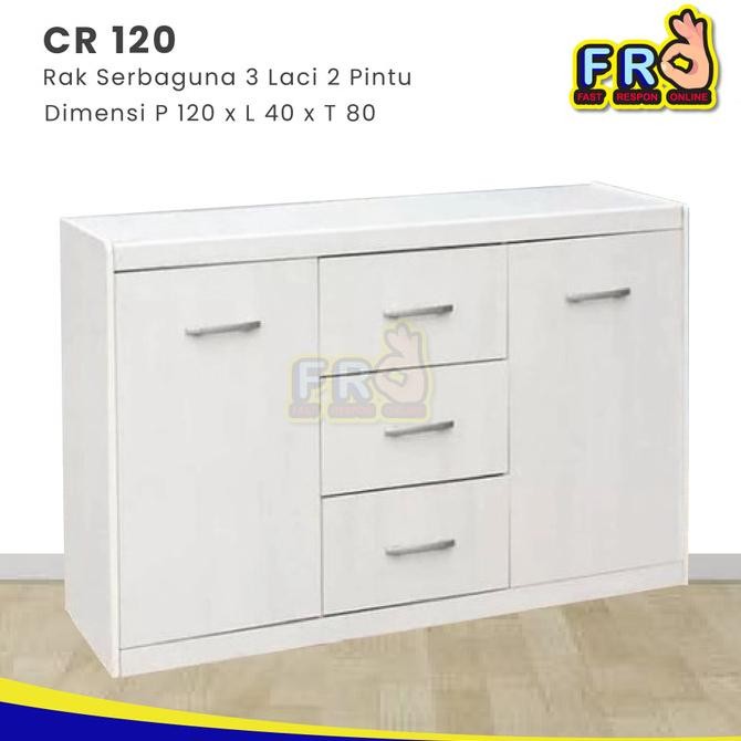 

Baru | Lemari Buku/Buffet Buku/Lemari Arsip/Meja Tv/Credenza/Minimalis 120