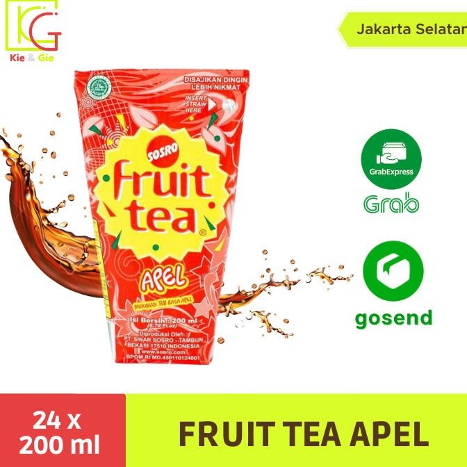 

BIG SALE FRUIT TEA POUCH 200ML/ KUSUS PENGIRIMAN INSTAN DAN SAMEDAY 1DUS 24PCS !!!!!