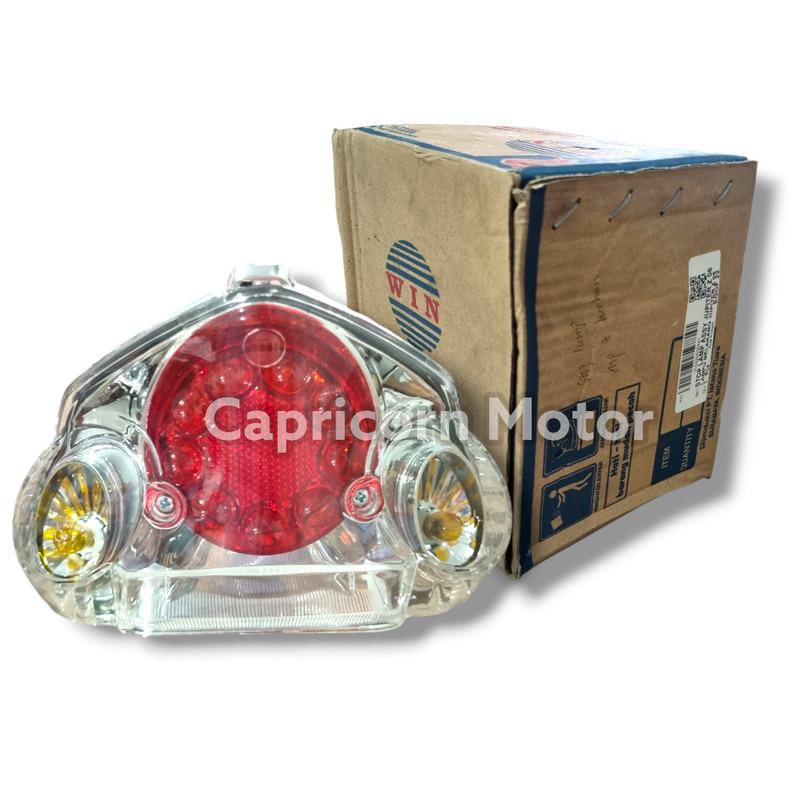 REFLEKTOR LAMPU BELAKANG JUPITER Z NEW BURUNG HANTU 2006 STOP LAMP merk WIN