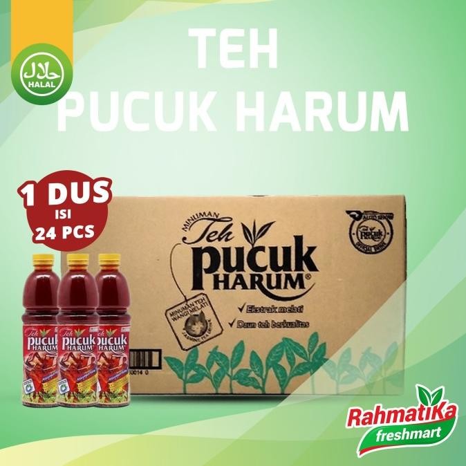 

TERBARU TEH PUCUK HARUM 350 ML BTL (1 DUS/KARTON) !!!!!