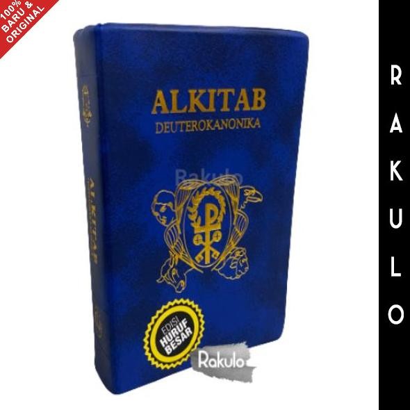 

Terlaris Alkitab Katolik Deuterokanonika Tb2 062 Ti Bl Xl Two Tone Xtra Letter Ready Stok