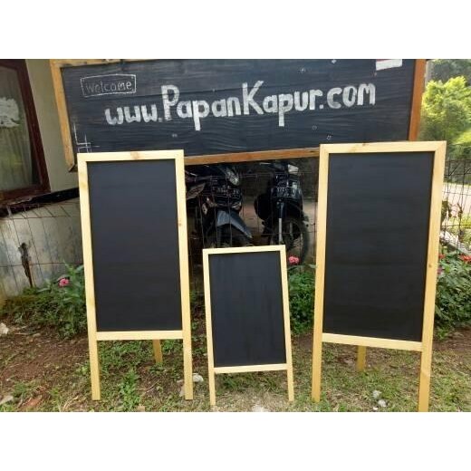 

Jual Papan Tulis Kapur Blackboard Standing 50*120Cm