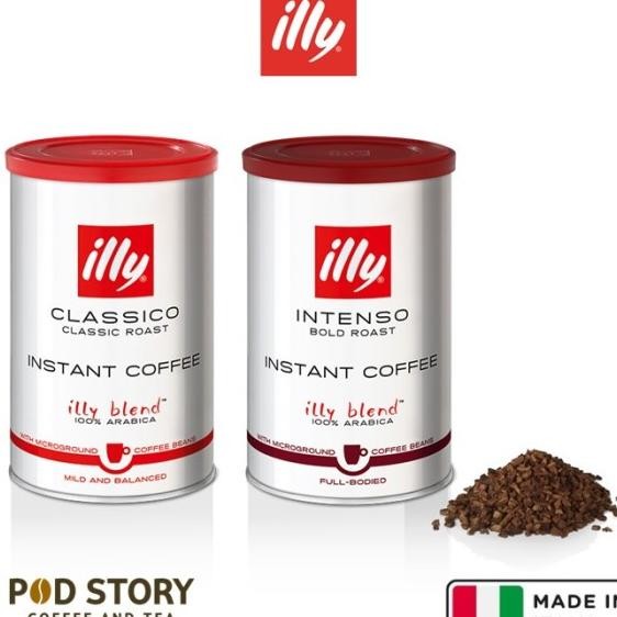 

Illy Coffee / Kopi Hitam Italia Instant Coffee - 95 Gram