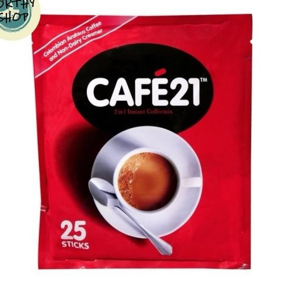 

Cafe21 2 In 1 Instant Coffeex No Sugar D Malaysia 25 Stis Kopi