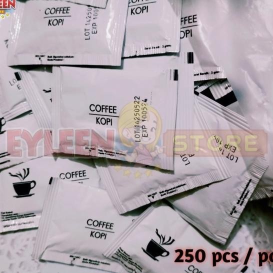 Kopi Sachet Hotel Cafe 250 Pcs Kopi Instan Coffee Sachet