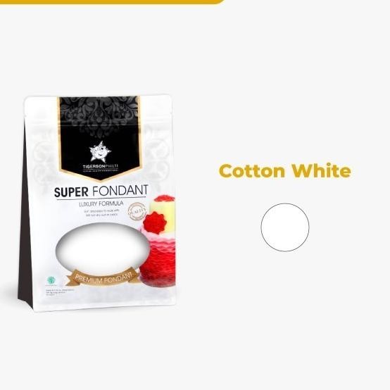 

Fondant 1 Kg Cotton White By Tigerson Philti