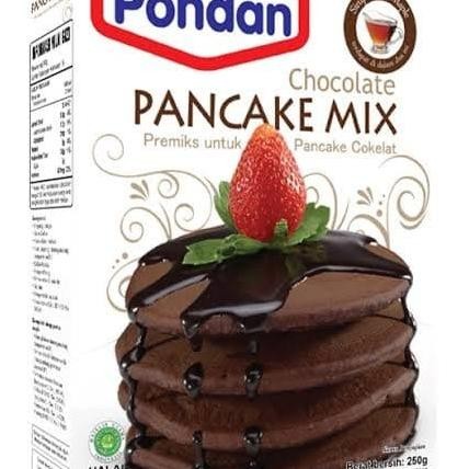 

Pondan Tepung Pancake X Chocolate 250Gr Tepung Pancake Instant