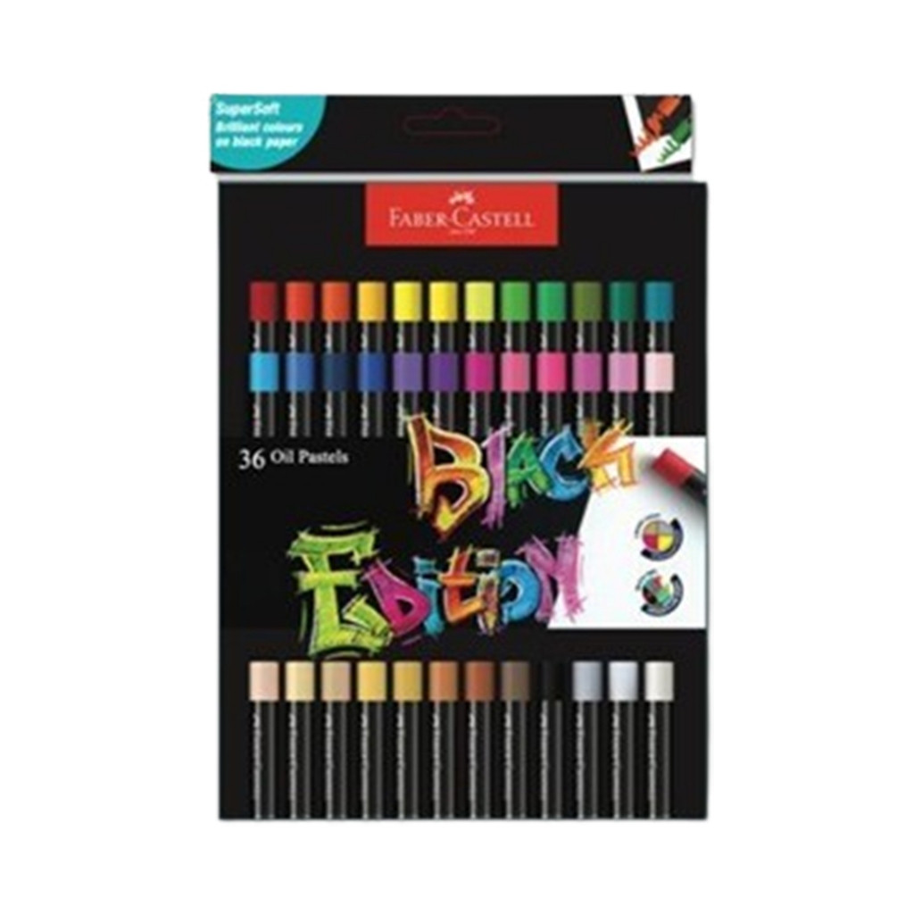 

Gramedia Cirebon - FABER BLACK EDITION OIL PASTEL 36 220036