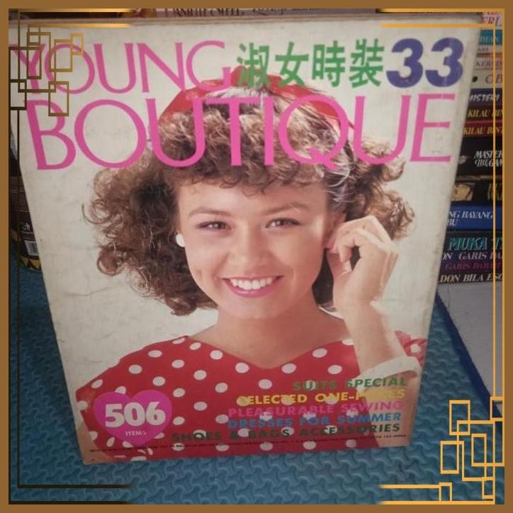 

[TBHN] buku pola menjahit pakaian wanita boutique no 33.jepang.import