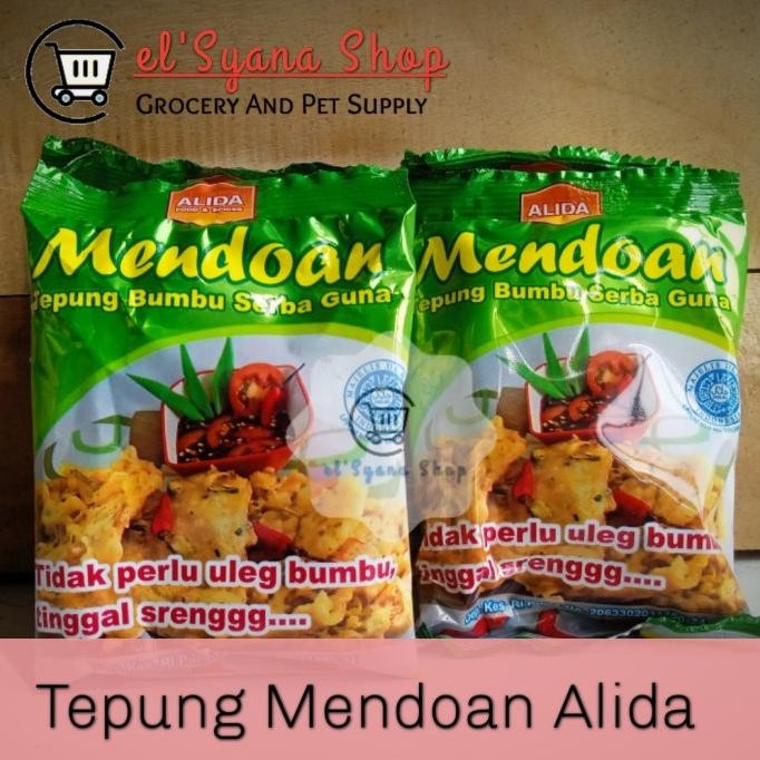 

Tepung Mendoan Alida Tepung Bumbu Serbaguna