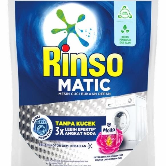Rinso Matic Cair Bukaan Depan 1,45 L / Detergent Front Load