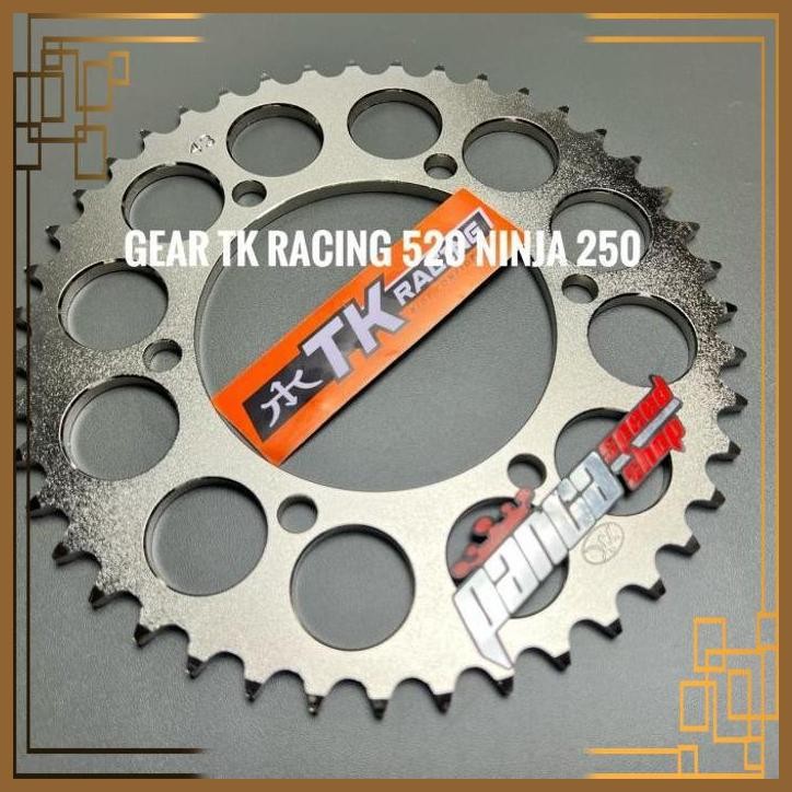 [PSS] GEAR BELAKANG TK NINJA 250 KARBU FI MONO 43 44 45 46 47T