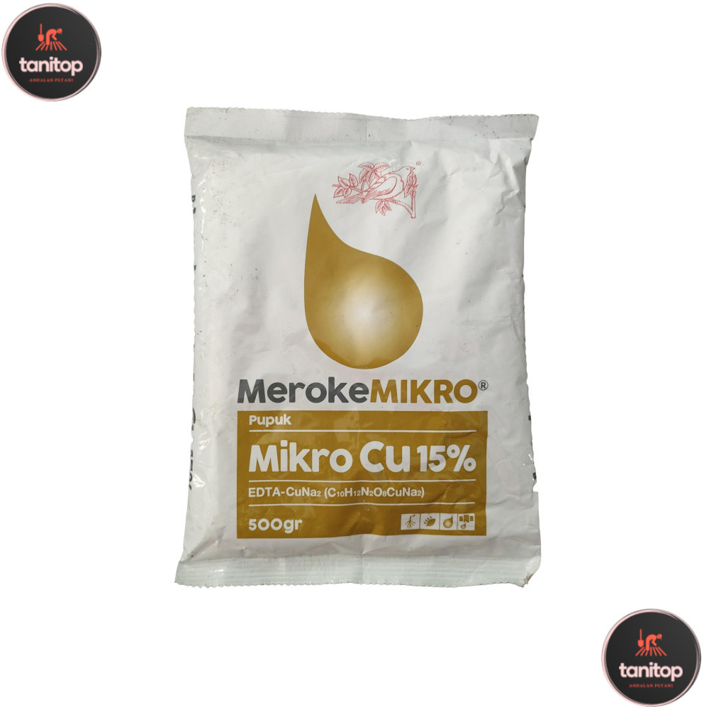 Pupuk Mikro Meroke Cu EDTA 500 Gram