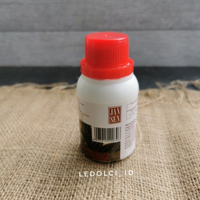 

JANSEN VANILLA EXTRACT EKSTRAK VANILLA JANSEN 100 GRAM