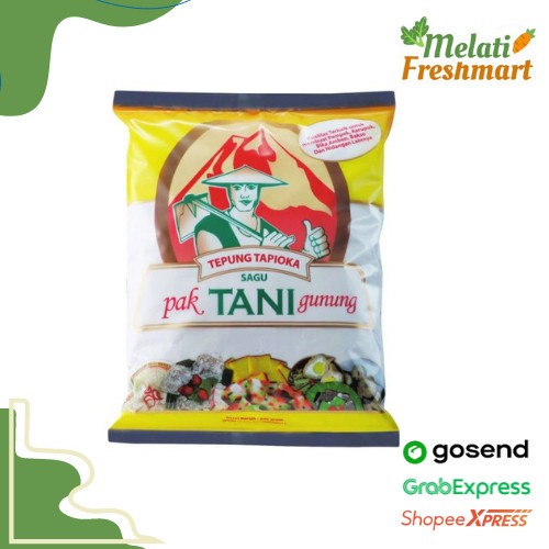 

Tepung Tapioka Pak Tani Gunung 500 gram - Melati Freshmart