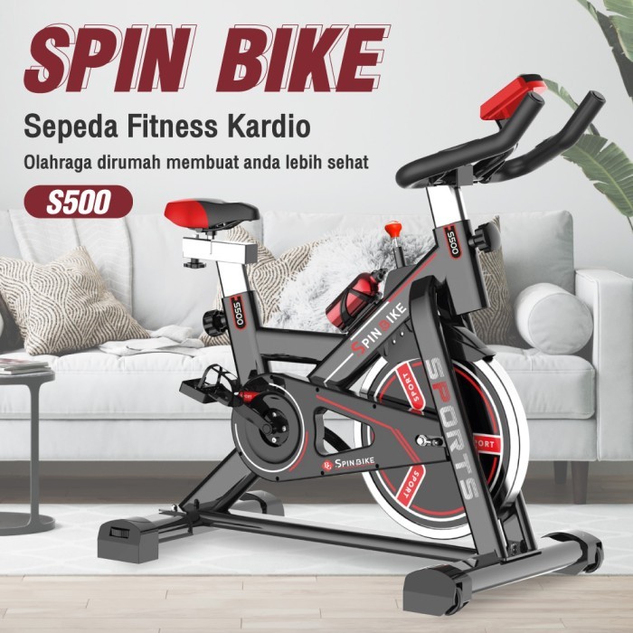 Ready BG SPORT SEPEDA STATIS SPINNING BIKE S300(White)