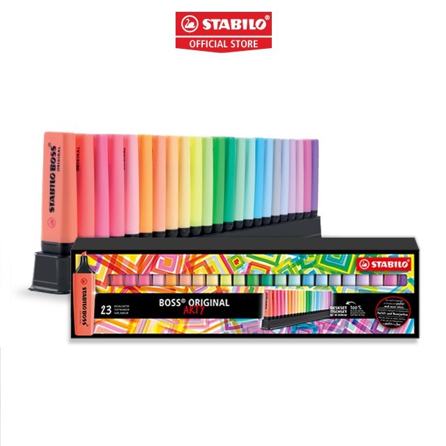 

Ready STABILO BOSS ORIGINAL Deskset 23's - Limited Edition - Highlighter