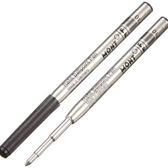 

Ready refill ballpoint montblanc black fine (F)