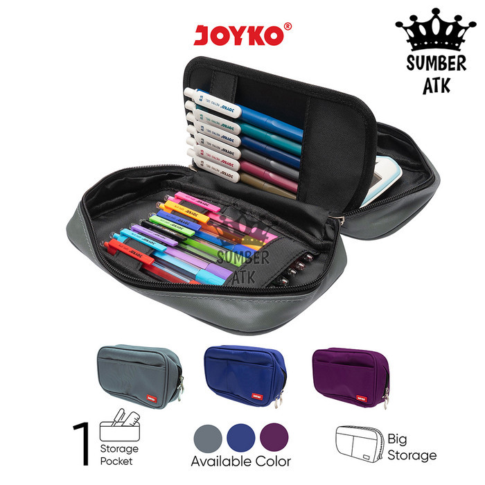 

Ready Kotak Tempat Pensil Pencil Case Joyko PC-5008